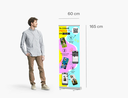 Roll-up publicitaire personnalisé - 165 x 60 cm