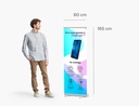 Roll-up publicitaire Hydrogel - 165 x 60 cm