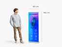 Roll-up publicitaire Hydrogel - 165 x 60 cm