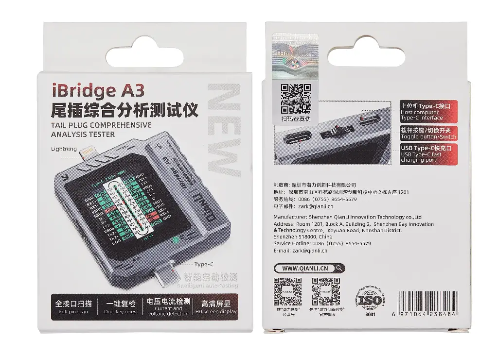 iBridge A3 Lightning Port Diagnostic Tester -Qianli