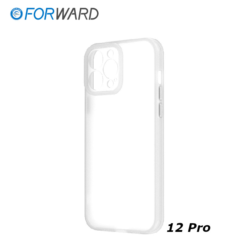Coque de protection personnalisable pour iPhone 12 Pro - FORWARD - Blanc