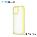 Coque de protection personnalisable pour iPhone 12 Pro Max - FORWARD - Jaune
