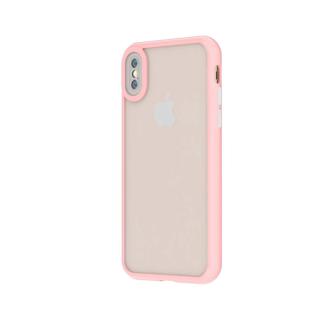 Coque de protection personnalisable pour iPhone X/XS - FORWARD - Rose