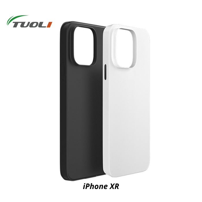 Coque double couche brillante 2 en 1 pour iPhone XR