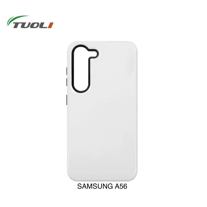Coque double couche brillante pour Samsung A56