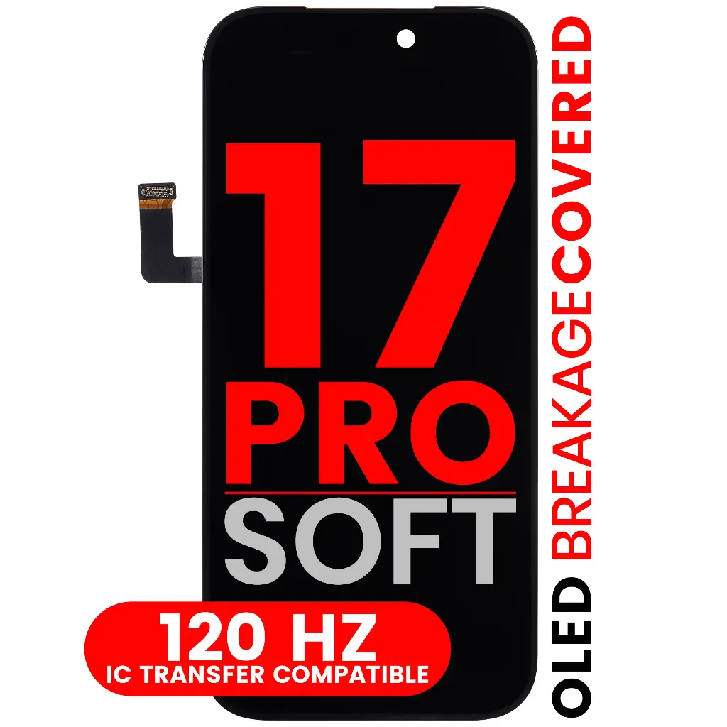Bloc écran OLED pour iPhone 17 Pro  -Aftermarket Pro - XO7 Soft- 120Hz