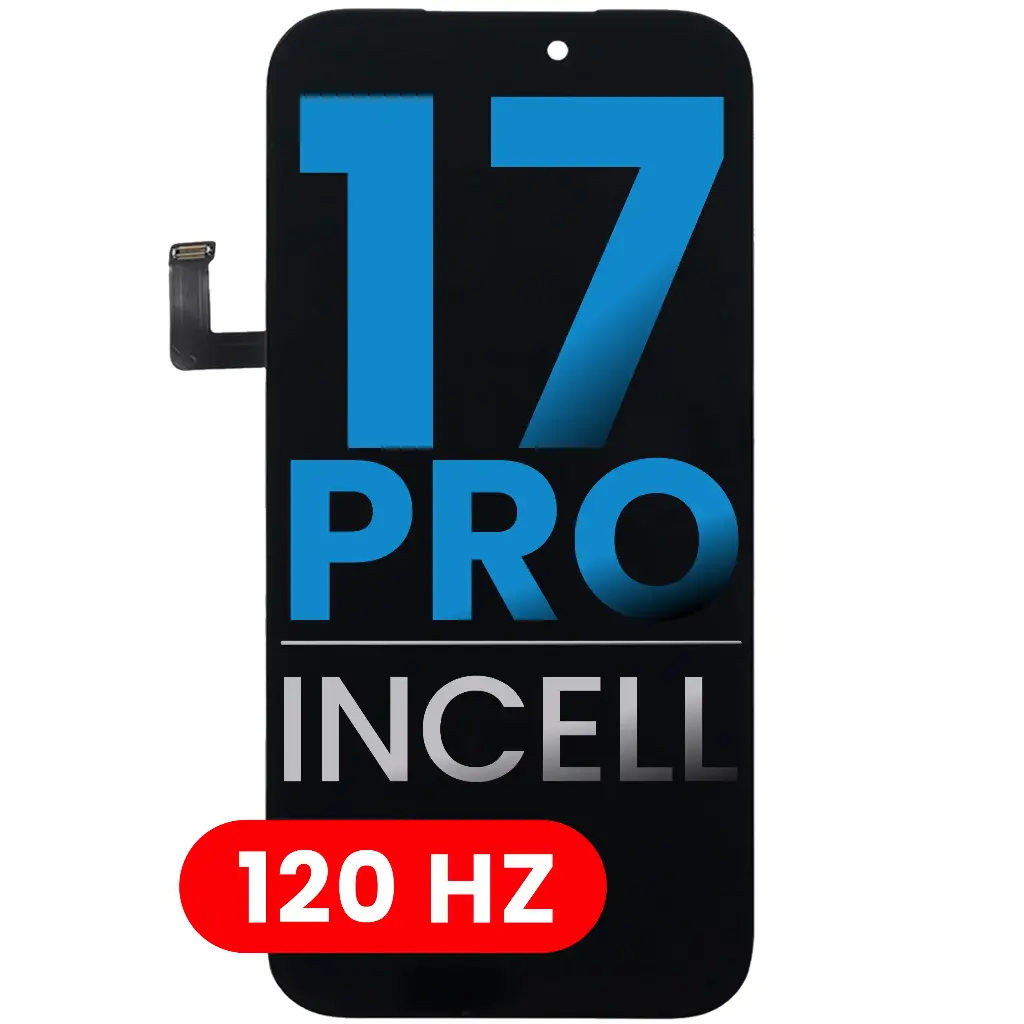 Bloc écran LCD pour iPhone 17 Pro - AQ7 Incell - 120 Hz 