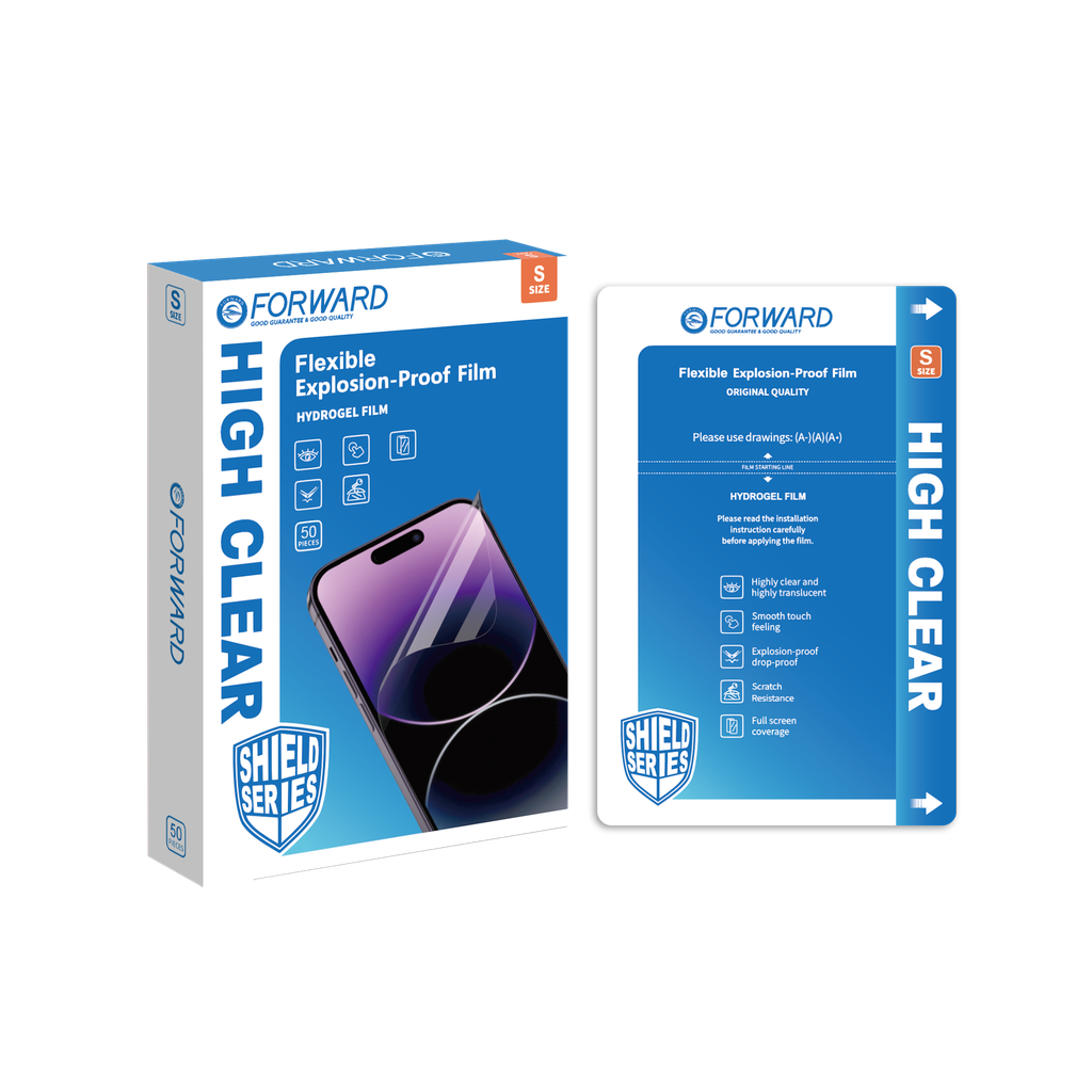 Film High Clear x50 - S - 9'' - Forward