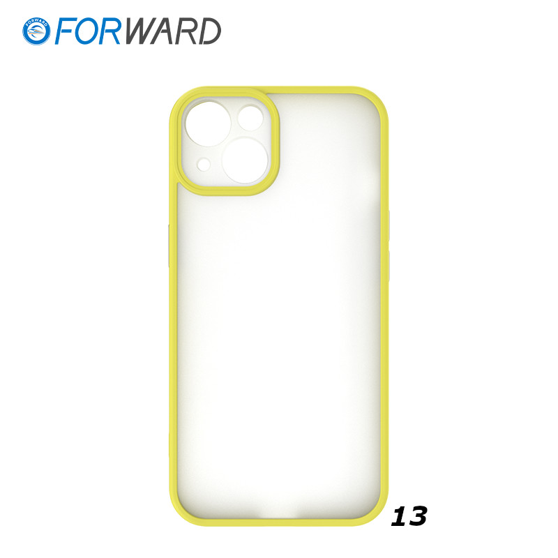 Coque de protection personnalisable pour iPhone 13 - FORWARD - Jaune