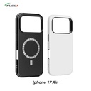 Coque double couche brillante 2 en 1 - avec aimant Magsafe - pour iphone 17 Air