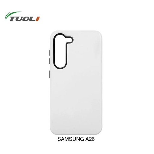 Coque double couche brillante pour Samsung A26