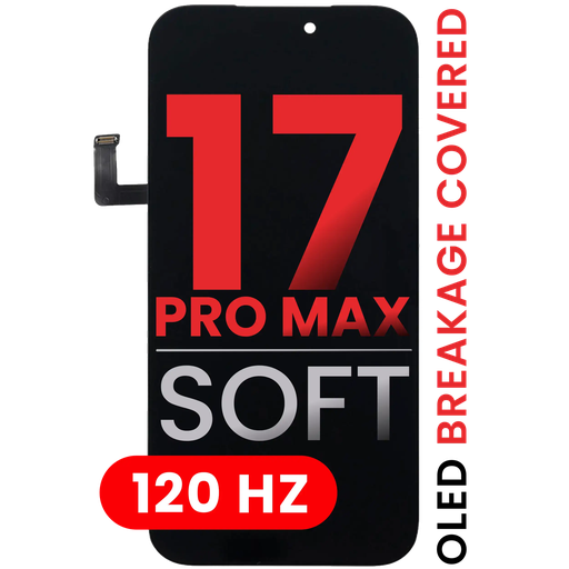 Bloc écran OLED pour iPhone 17 Pro Max-Aftermarket Pro - XO7 Soft- 120Hz