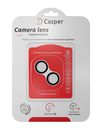 Protection lentille pour iPhone 15 - 15 Plus - Casper - Noir