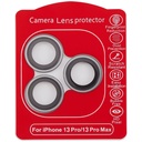 Protection lentille pour iPhone 13 Pro - 13 Pro Max - Casper - Gris